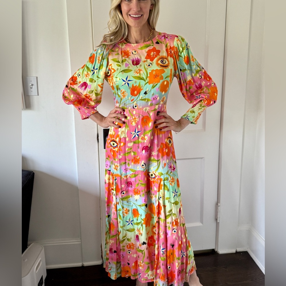 Vibrant Eclectic Maxi Dress